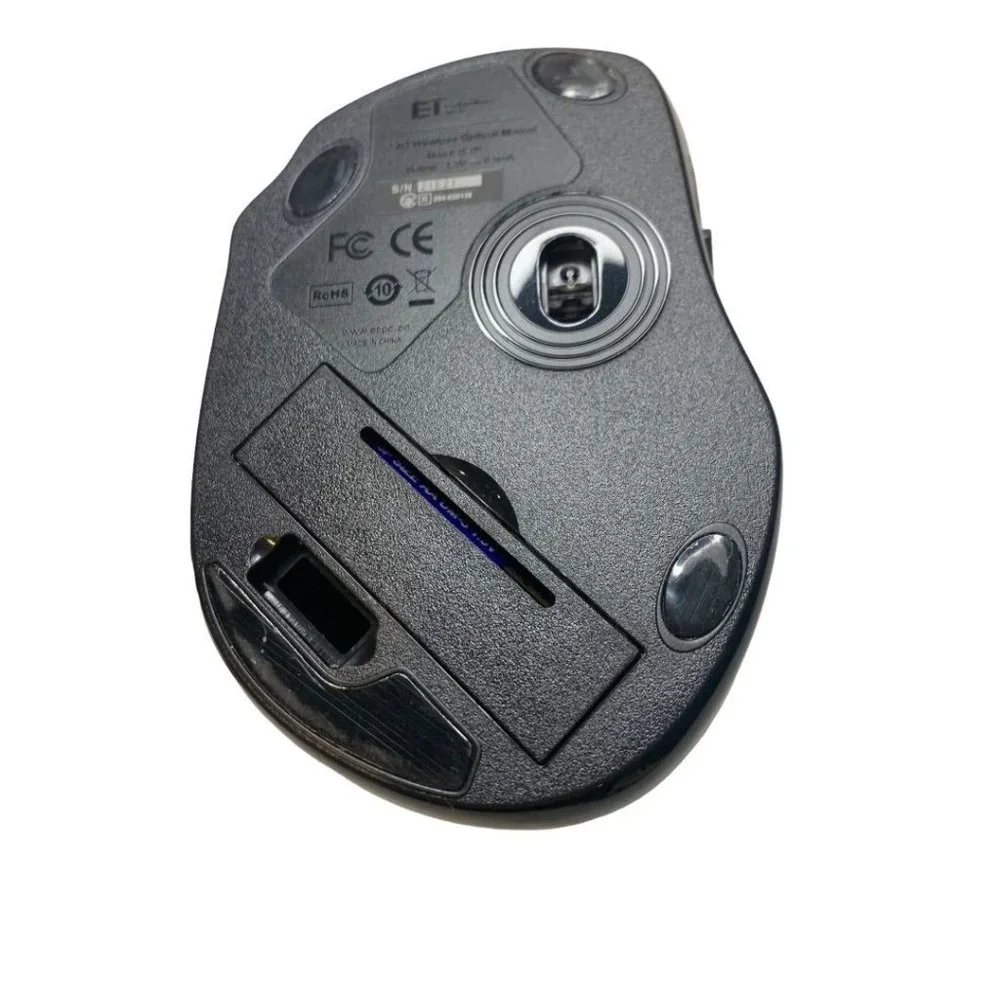 Wireless‎ Mouse Model D-09 (CA57BN) Scroll Wheel Black with USB Receiver New